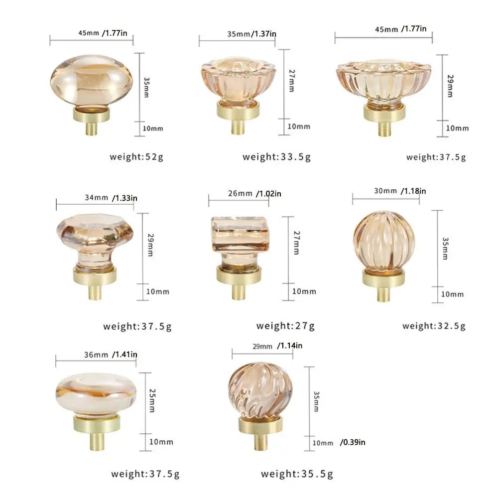 Hardware 1Pcs Kitchen Cupboard Furniture Handle Door Knob Cabinet Pulls Drawer knob Wardrobe Handle